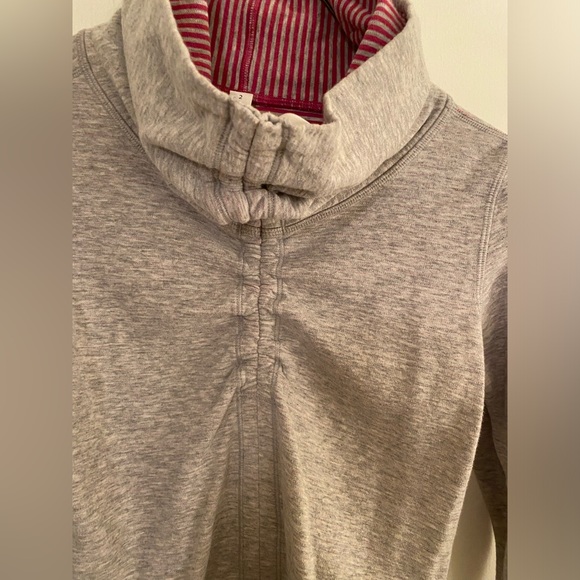 Lululemon In a Cinch Cowell neck pullover sweater long sleeve - Picture 2 of 9